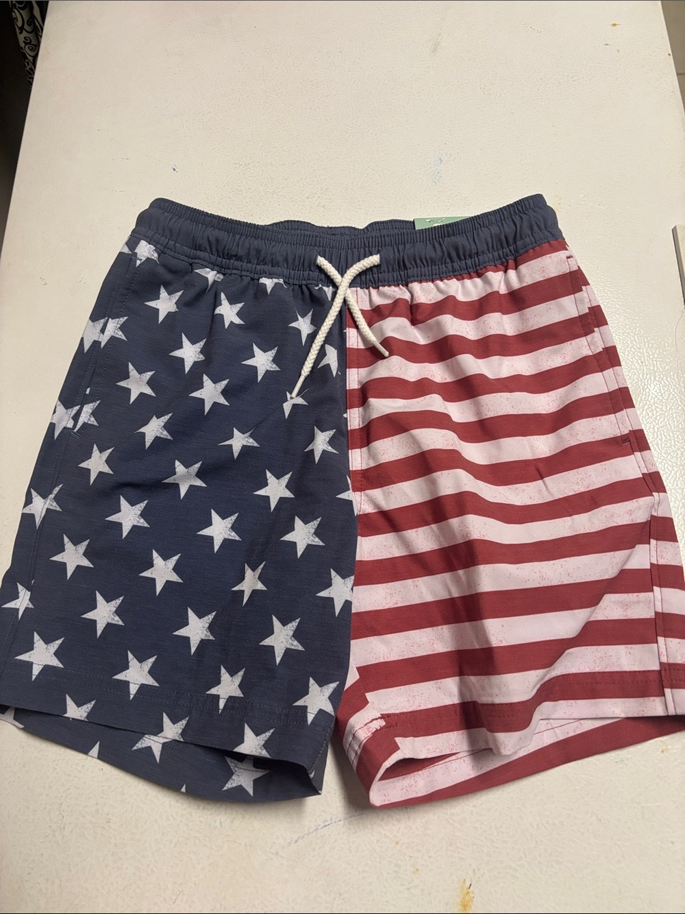 NWT Magellan Outdoors Kids Shorts - Navy, Red & White Stars & Stripes
